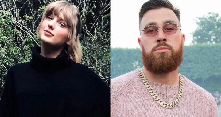 Taylor Swift and Travis Kelce on Instagram