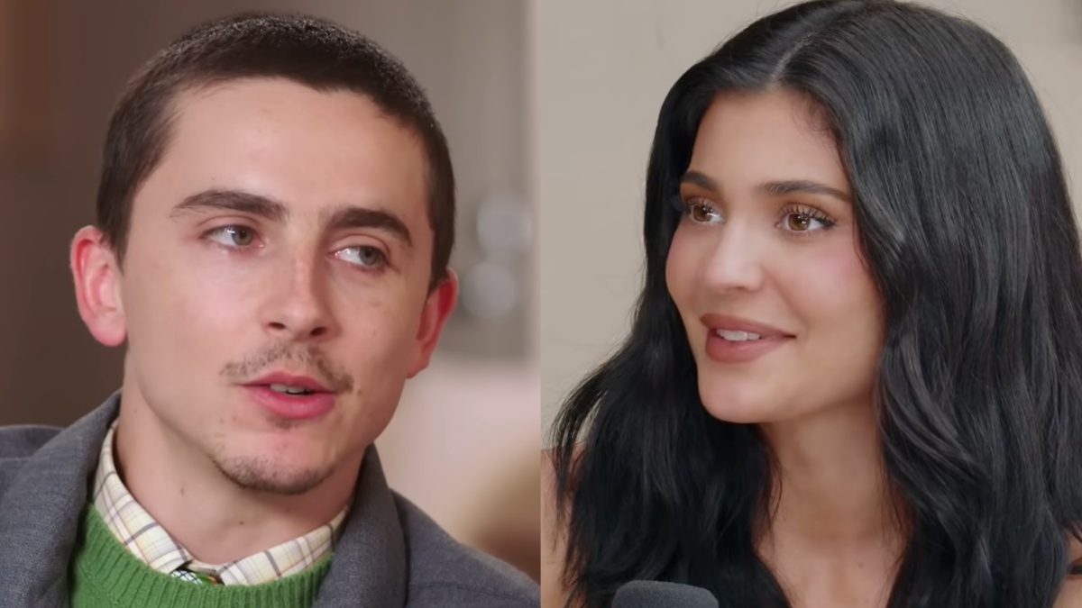 Kylie Jenner and Timothee Chalamet